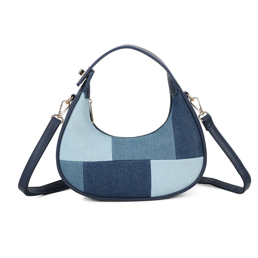 O Denim Chic Mala de mão