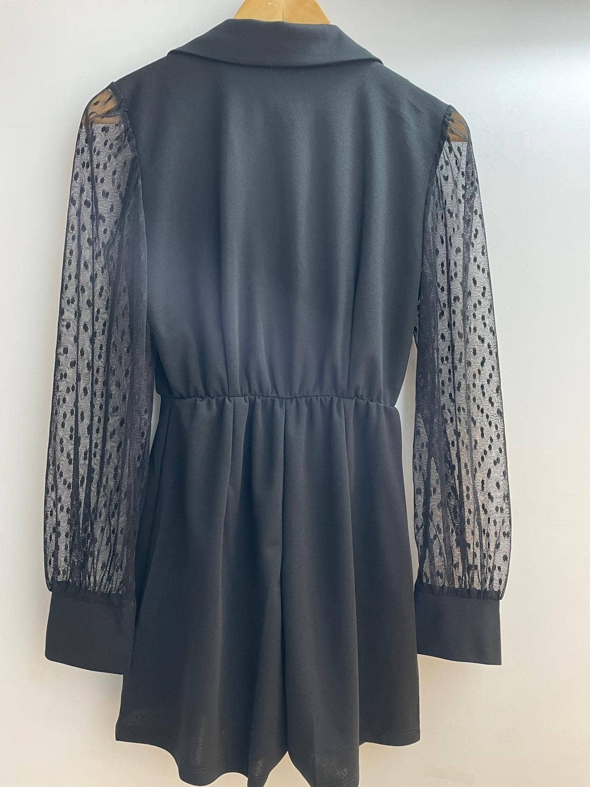 Macacão blazer liso