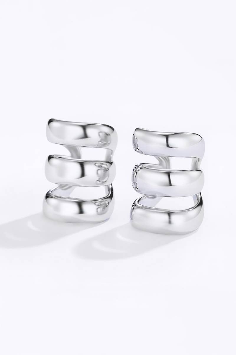 Brincos em aço inoxidável