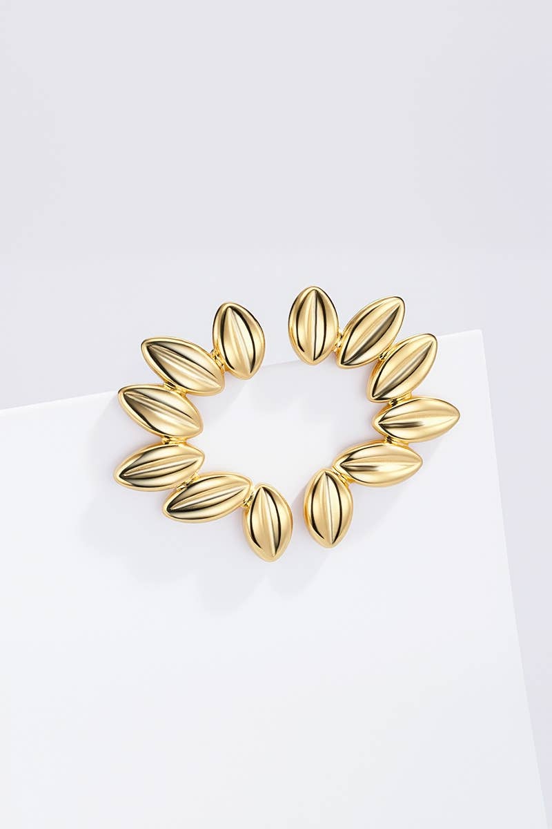 Brincos de aço inoxidável