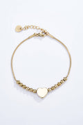 Pulseira em aço inoxidável