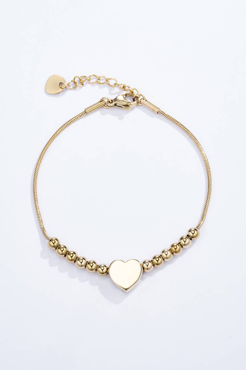 Pulseira em aço inoxidável