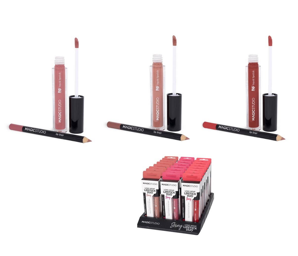 Magic Studio brilho labial e delineador labial
