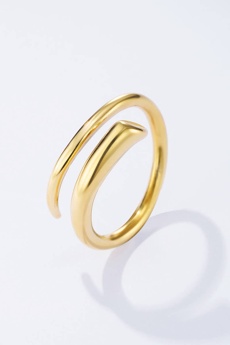 Anel de aço inoxidável