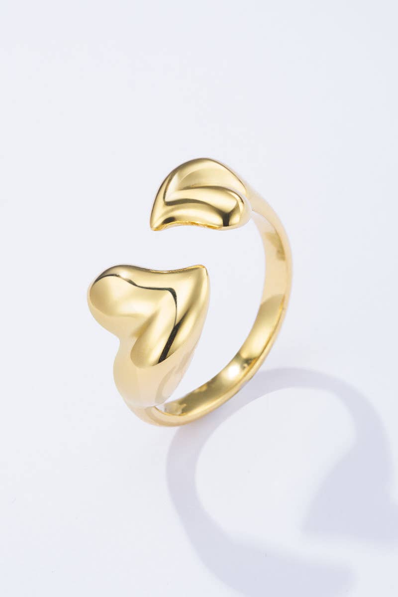 Anel em aço inoxidável