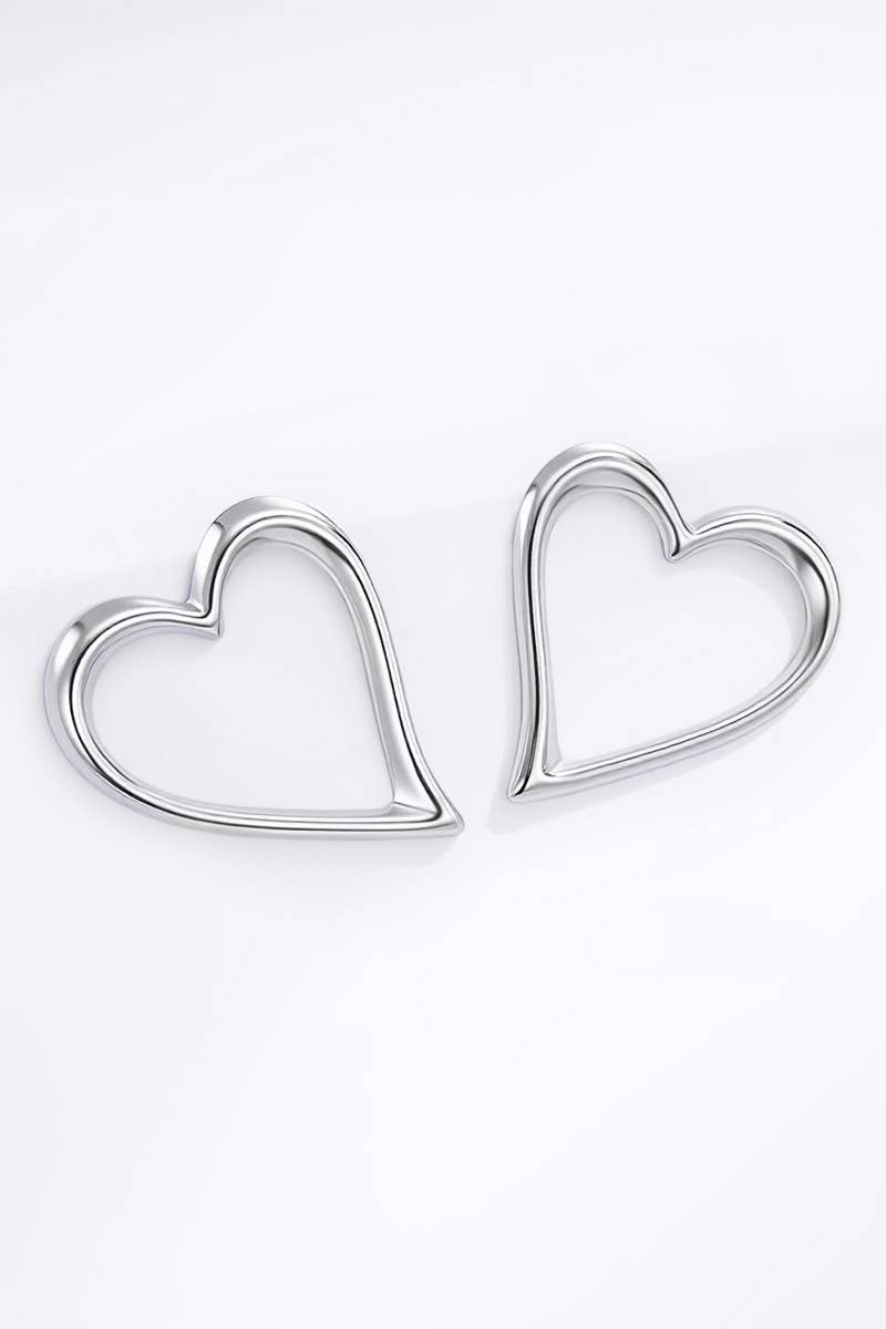 Brincos em aço inoxidável