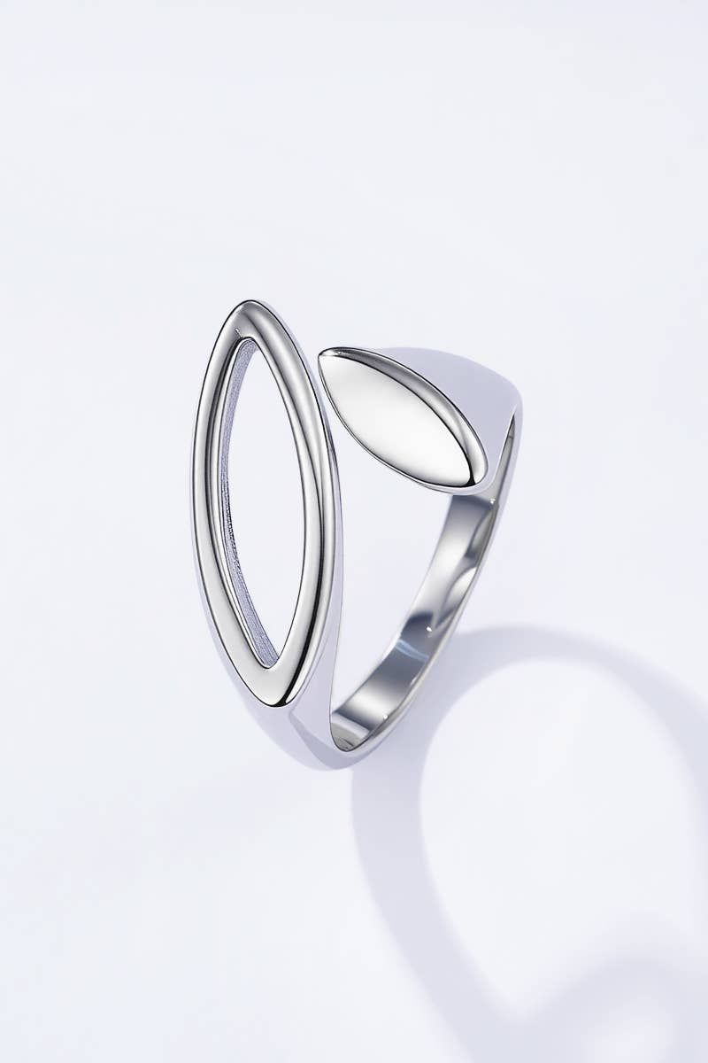 Anel em aço inoxidável