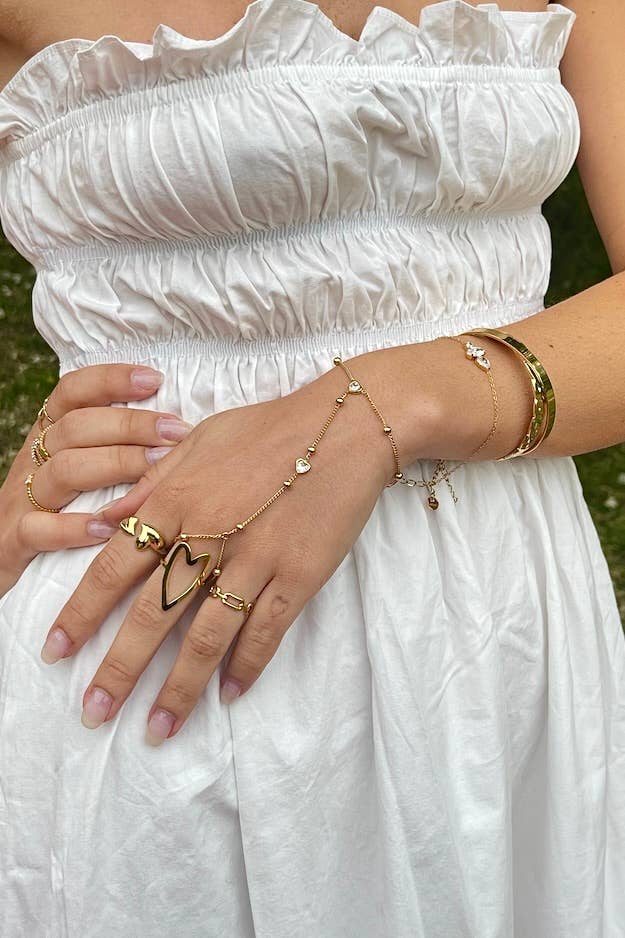 Anel em aço inoxidável