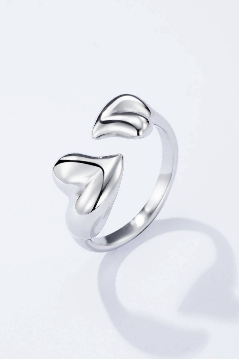 Anel em aço inoxidável