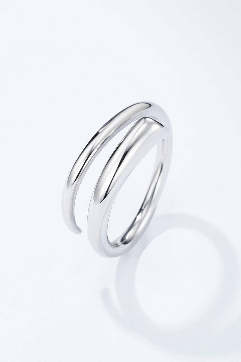 Anel de aço inoxidável