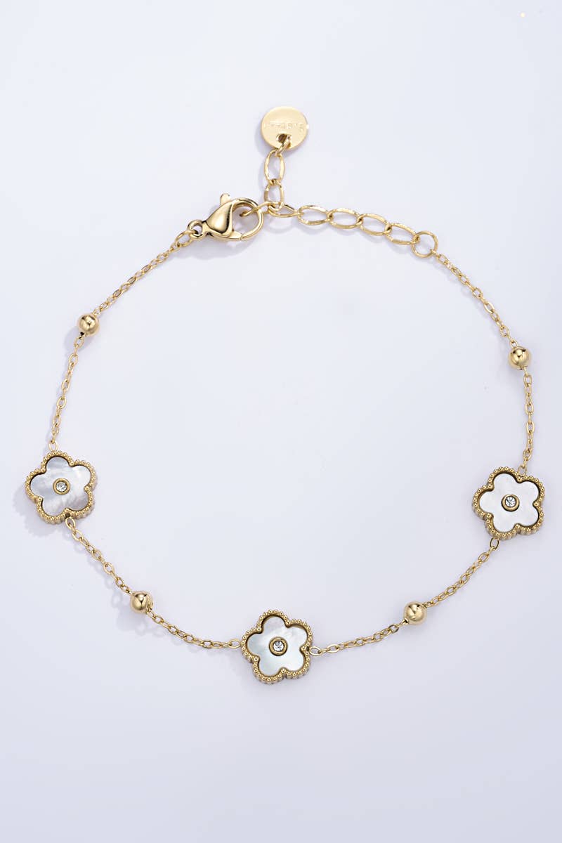 Pulseira em aço inoxidável