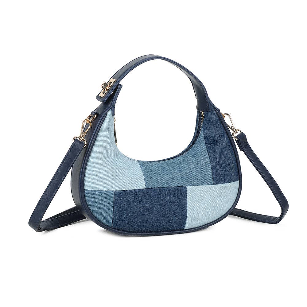 O Denim Chic Mala de mão