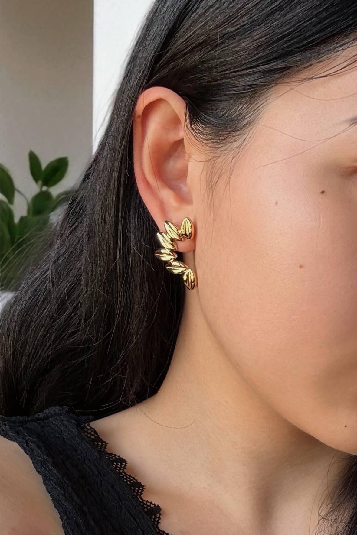 Brincos de aço inoxidável